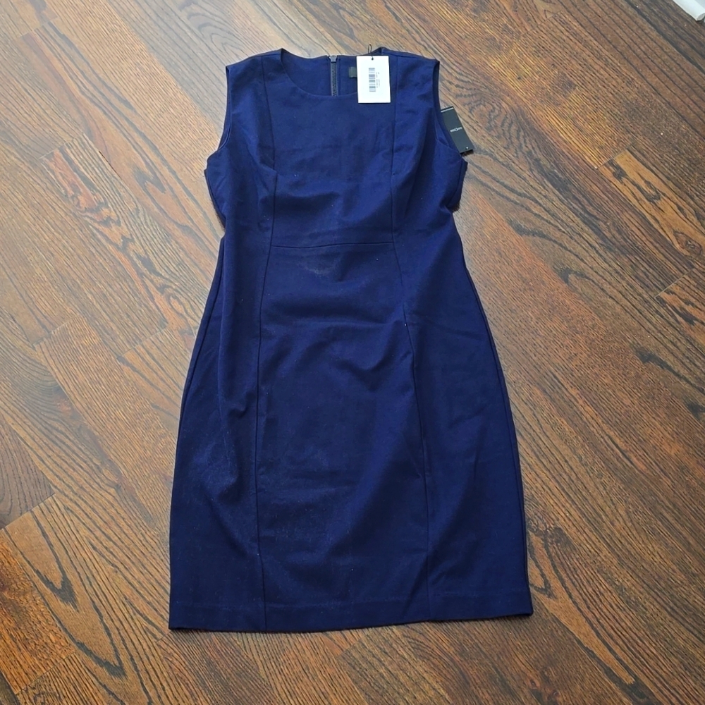 Liverpool Navy Sheath Dress